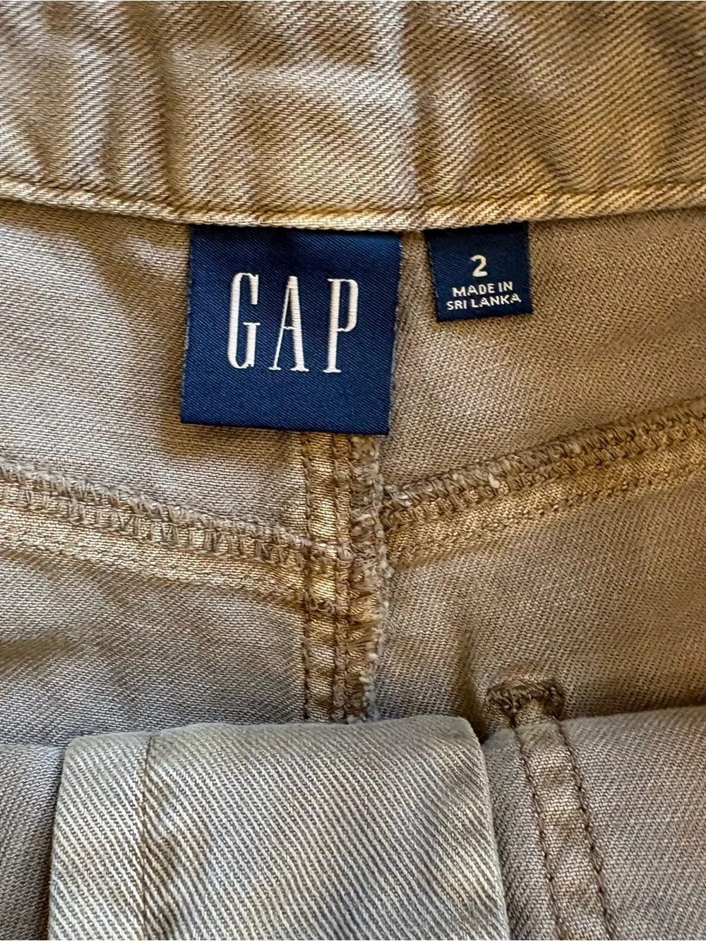 GAP 100% Cotton Barrel Jeans, 2 π€ - Picture 4 of 5